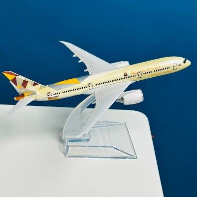 Etihad Airway B787 Metal Aircraft -16cm