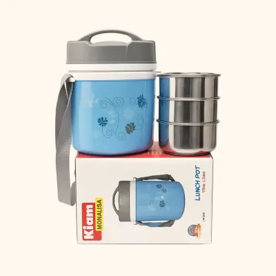 Kiam Monalisa Lunch Hot Pot (3 Container)