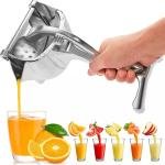 Heavy Duty Manual Fruit Juicer – Aluminum Alloy Hand Press Juicer (Multi-Fruit Squeezer)