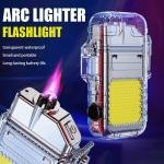 ARC Electric Lighter Flashlight – Waterproof USB Rechargeable Camping Torch
