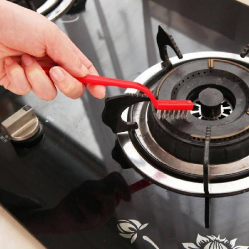 Stove Cleaning Brush Set – Wire Kitchen Gap Cleaning Brush (3 Pcs Heavy Duty Tool)