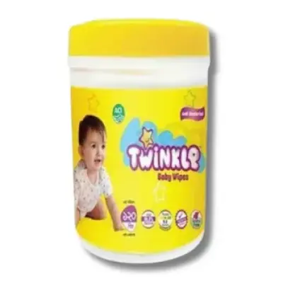 Savlon Twinkle Baby Wipes 120Pcs (Jar)