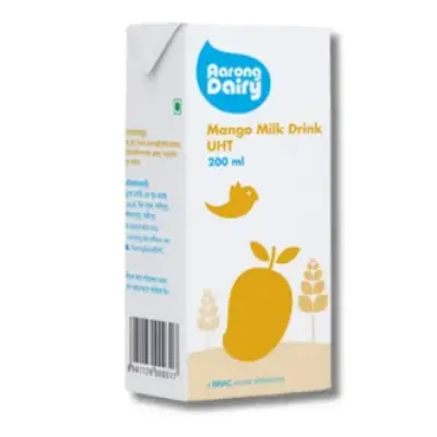 Aarong Mango Milk UHT Flavor 200ml