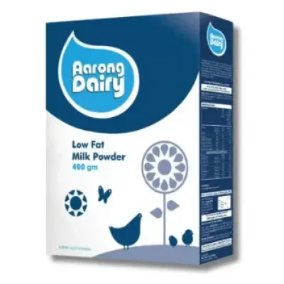 Aarong Low Fat Milk Powder 400gm (BIB)
