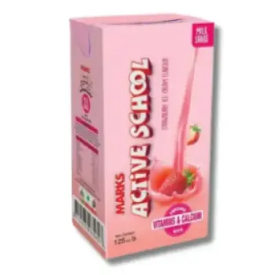Marks Strawberry Ice Cream UHT Milk 125ml