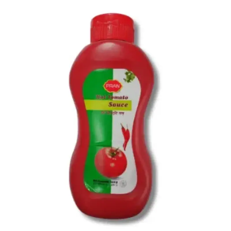 Pran Hot Tomato Sauce 500(±50)gm