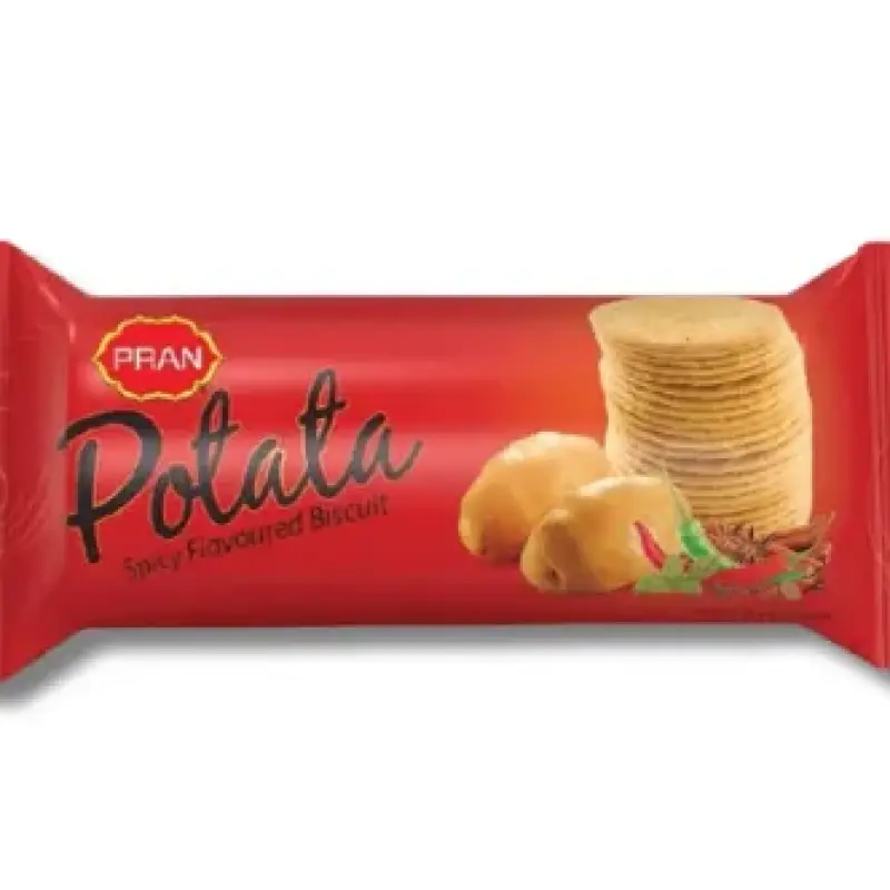 Pran Potata Spicy Flavoured Biscuit 100gm
