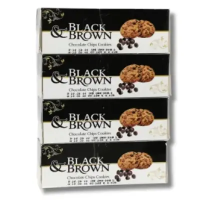 Dekko Black & Brown Chocolate Chips Cookies 88gm