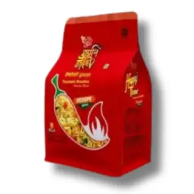 Pusti Happy Time Instant Noodles Masala 496gm 8Pcs (Buy2 Get1 Free)