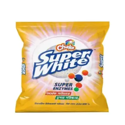 Chaka Super White Detergent Powder 500gm