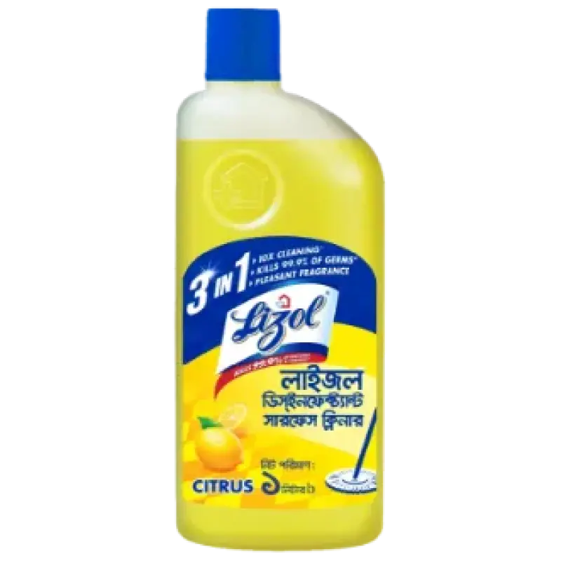 Lizol Surface Cleaner Citrus 1Ltr.(±)25ml