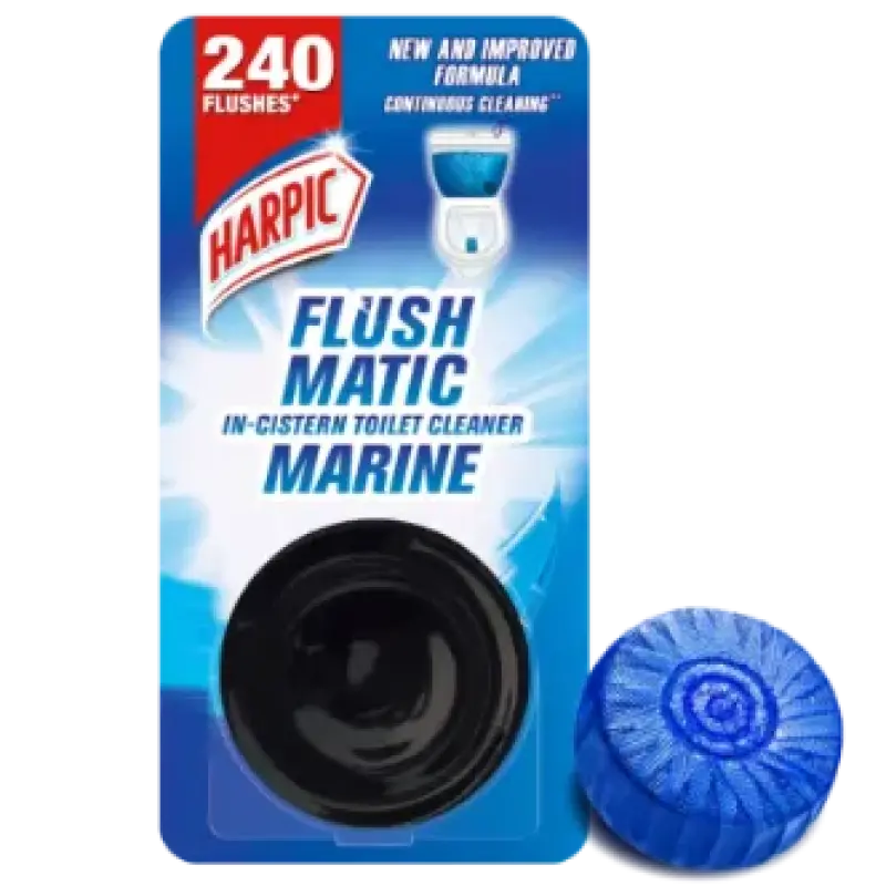 Harpic Flush Matic Marine In Cistern Toilet Cleaner 50gm