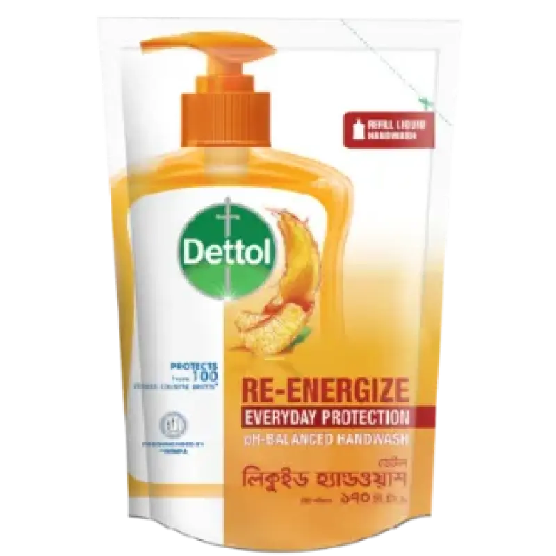 Dettol Re-Energize Hand Wash 170ml