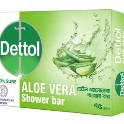 Dettol Aloe Vera Bathing Bar Soap 75gm
