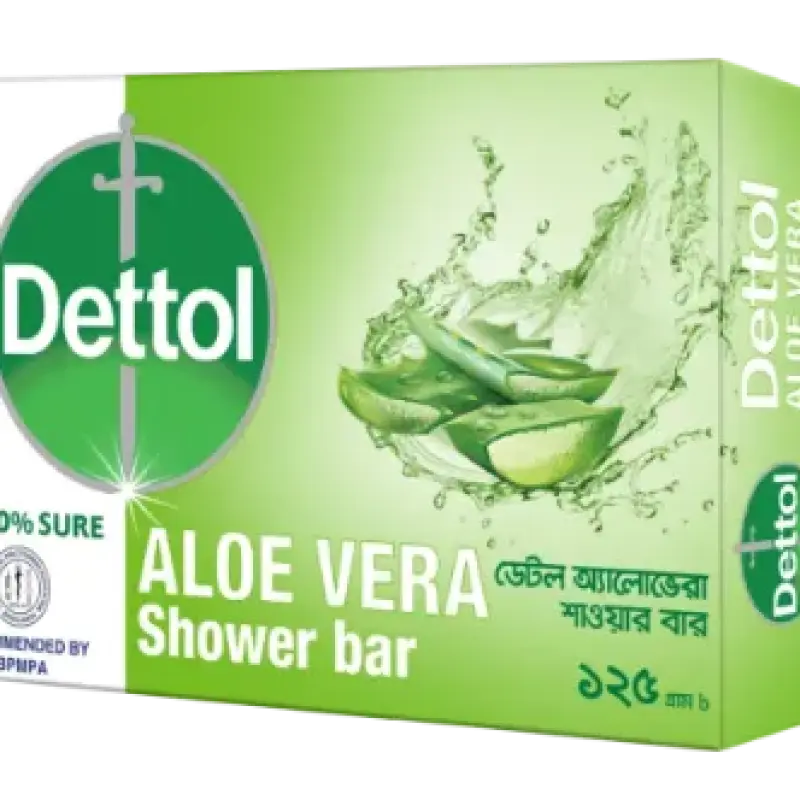 Dettol Soap Aloe Vera 125(±)25gm
