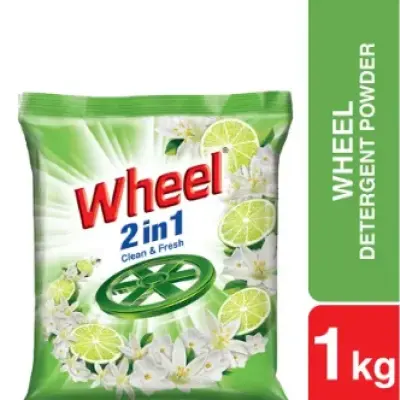 Wheel Clean & Fresh 2in1 Detergent Powder 1kg