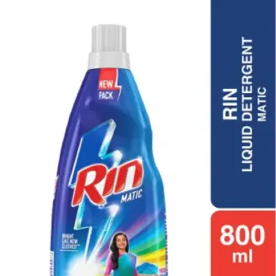 Rin Matic Liquid Detergent 800ml