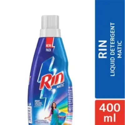 Rin Liquid Detergent 400ml (Local)