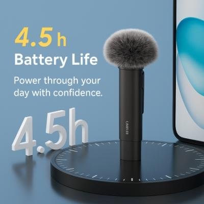 Ulanzi WM-10 Wireless Noise Reduction Microphone with Clip for Android Smartphone Type- C (MC112)