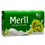 Meril Milk Soap Bar Milk & Kiwi 75gm
