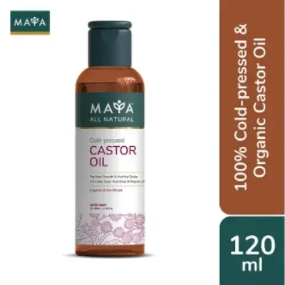 Maya Cold Pressed Castor Oil 120ml