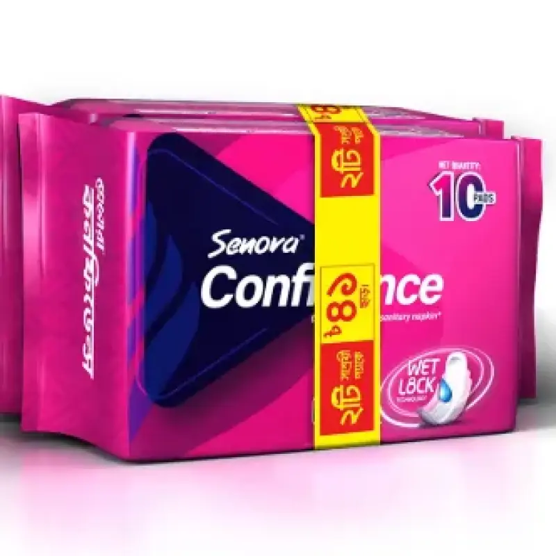 Senora Confidence 10 Pads(Buy2 Save tk.41/-)