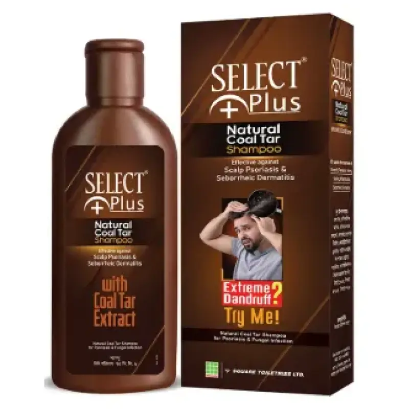 Select Plus N.Coal Tar Shampoo 75ml