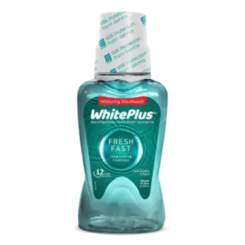 White Plus Fresh Fast Mouth Wash 250ml
