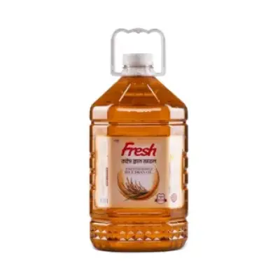 Fresh Rice Bran Oil 5Ltr.