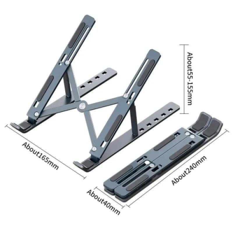 Aluminum Alloy Adjustable Portable Folding Notebook Stand