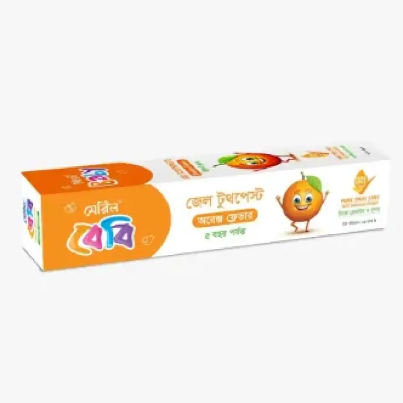 Meril Baby Gel Toothpaste Orange 45gm