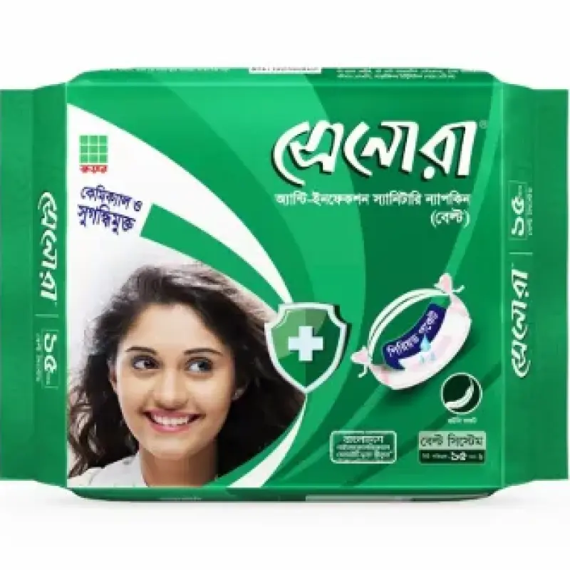 Senora Sanitary Napkin Eco 15Pads (Belt)