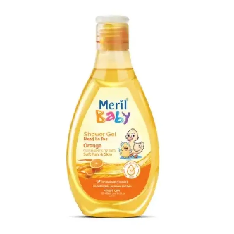 Meril Baby Shower Gel Orange 100ml