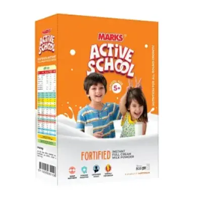 Marks Active School Milk Powder 400gm (BIB)