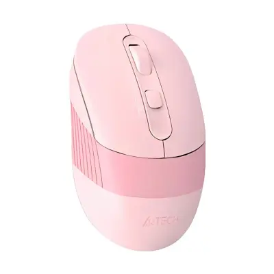 A4TECH FSTYLER FB10CS Silent Multimode Rechargeable Wireless Mouse – Pink Color