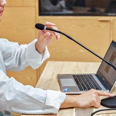 Boya BY-GM18CB Desktop Gooseneck Condenser Microphone