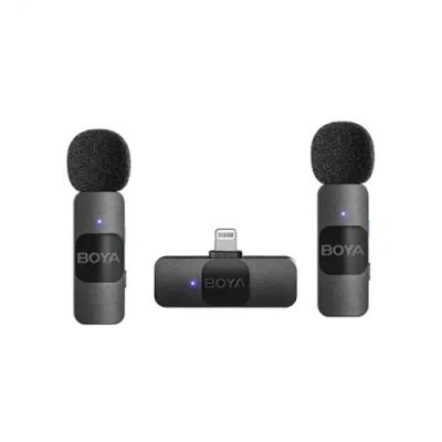BOYA BY-V2 Ultracompact 2.4GHz Wireless Microphone System For IOS Device
