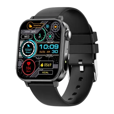 Colmi P80 BT Calling Smartwatch – Silicon Belt