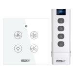 GearUP Wi-Fi Ceiling Fan Speed Controller & Light Switch — Smart TUYA/Smart Life App Control with Remote