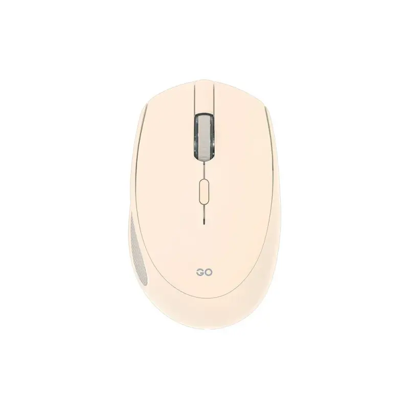 Fantech Go W193 Silent Click Dual Mode Wireless Mouse – Beige Color