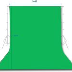 Green Screen Backdrop for Video & Photo Studio