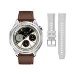 HOCO Y21 1.43inch AMOLED Bluetooth Call Sports Smart Watch-Silver Color