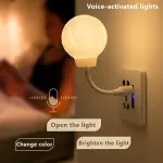 Moon Light Voice Controlled LED Lamp