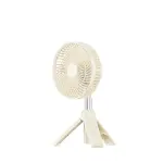 AZEADA PD-F27 Multipurpose Desktop Fan with Tripod Stand – Gray