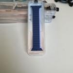 Stop Line Magnet Strap For Smart Watch- 42/44/45/49mm- Navy Blue+Sky Blue Color