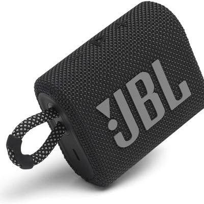 JBL GO3 Portable Bluetooth Speaker (IP67 Waterproof) – Black Color