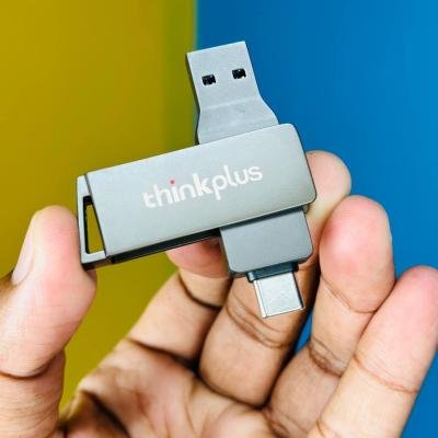 Lenovo thinkplus MU251 USB 3.1 & type-c Dual-port 64GB flash drive