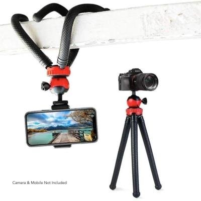 Octopus Tripod With Ball Head- Best For DSLR Or Smartphone Vlogging & Table Stand