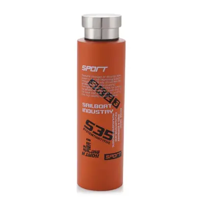 Sports Thermos Bottle Vacuum Flask Water Bottle 800ml – Orange Color