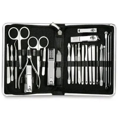 Stainless Steel Manicure Grooming Kit